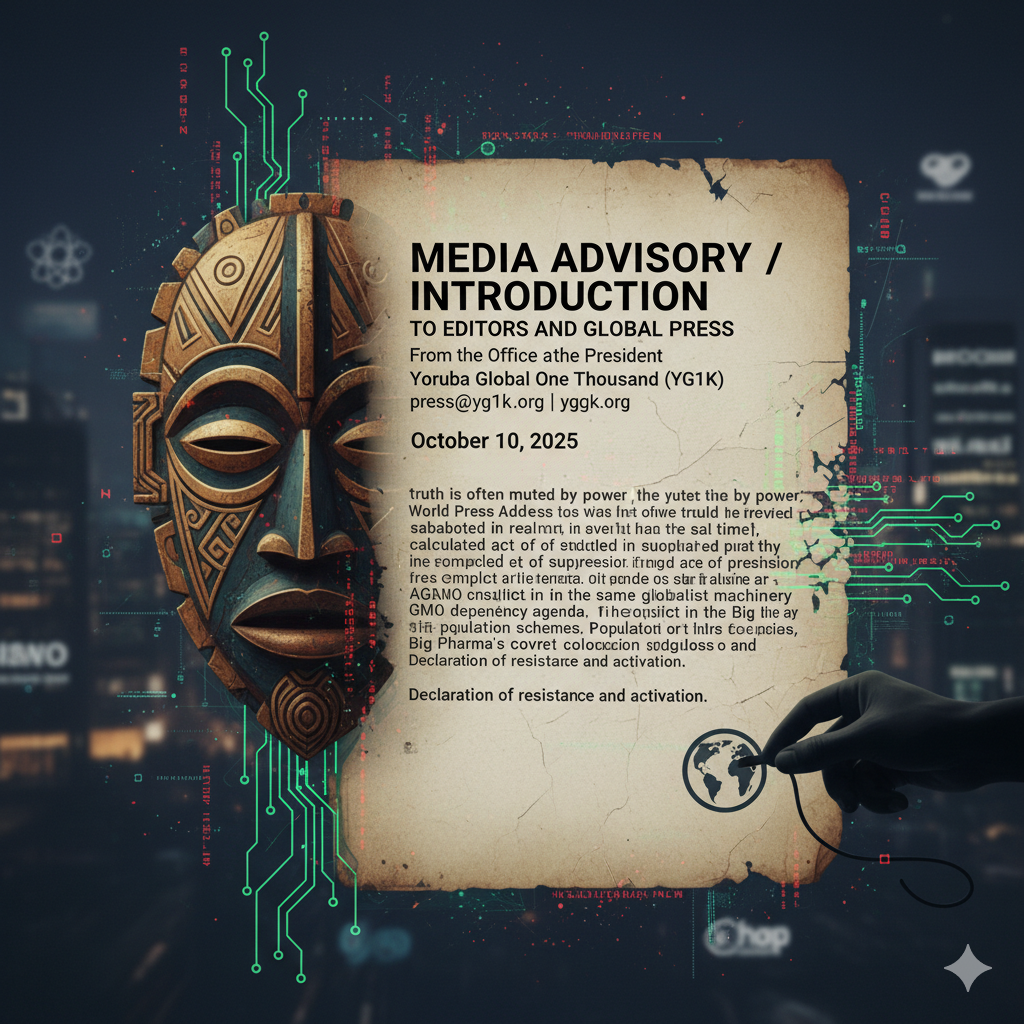 MEDIA ADVISORY / INTRODUCTION